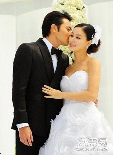 韩国明星婚纱照,韩国明星们的浪漫婚照集锦